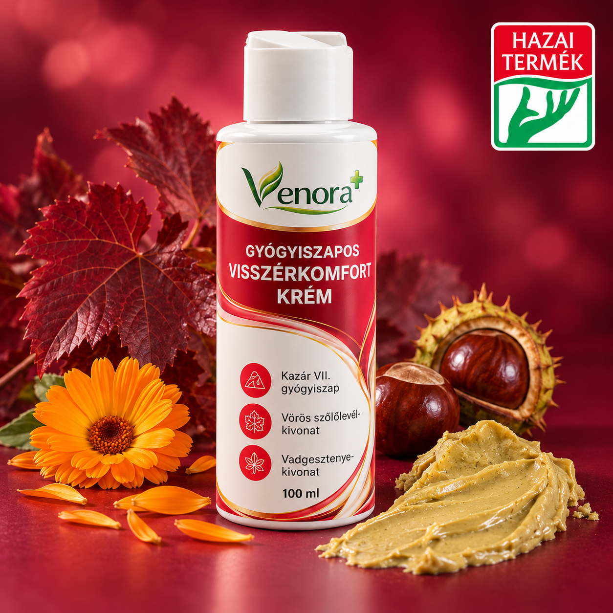 Gyógyiszapos Visszérkomfort Krém