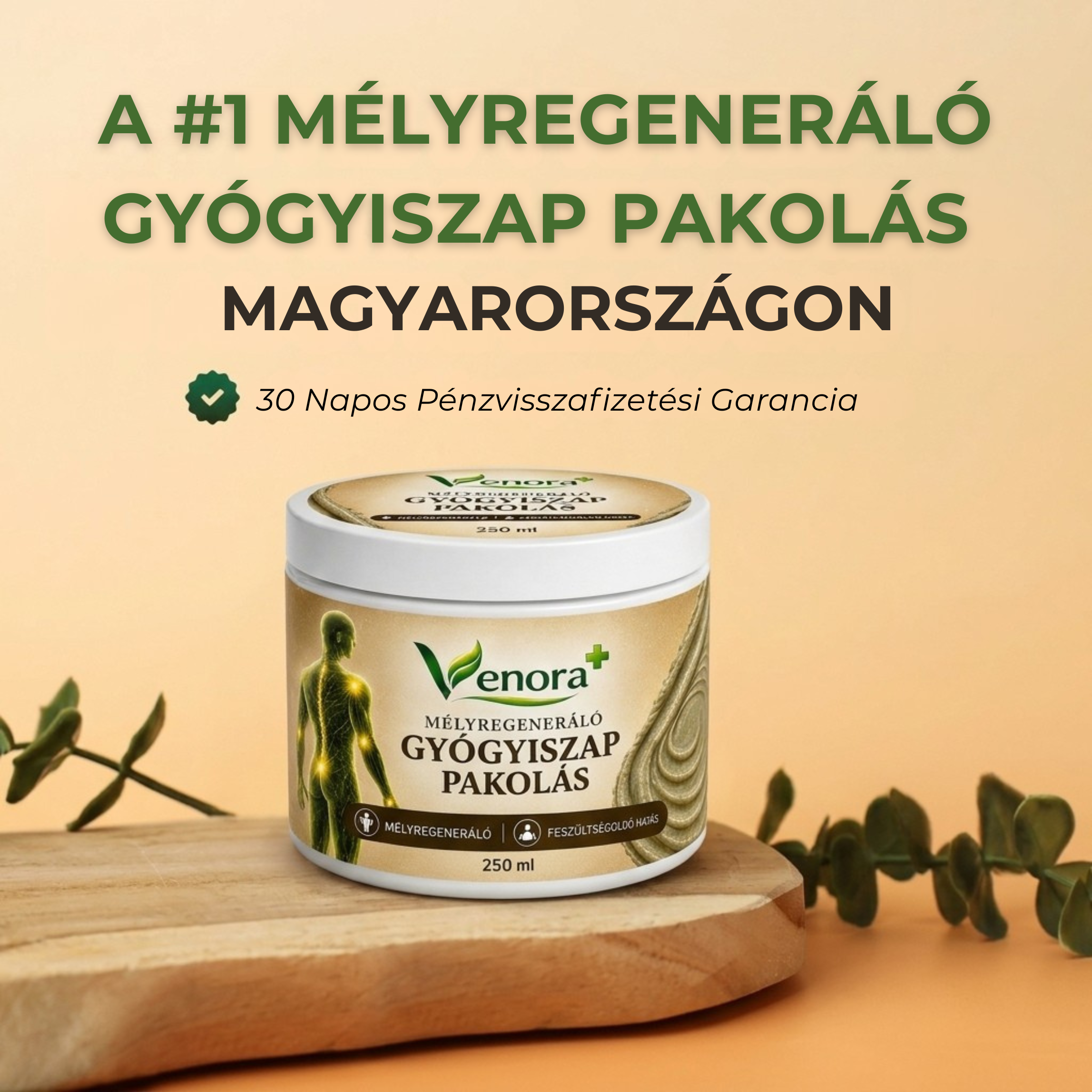 Mélyregeneráló Gyógyiszap Pakolás