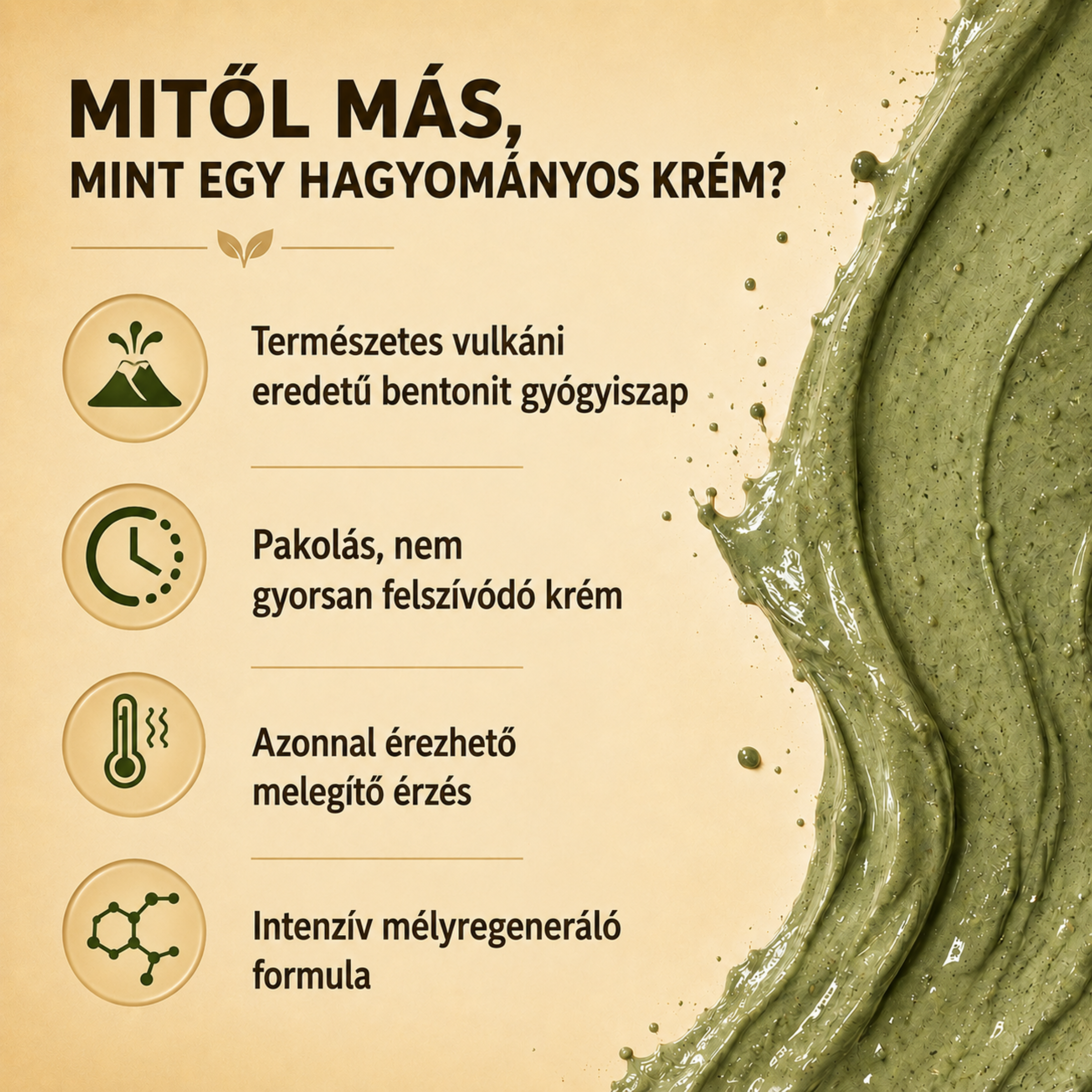 Mélyregeneráló Gyógyiszap Pakolás