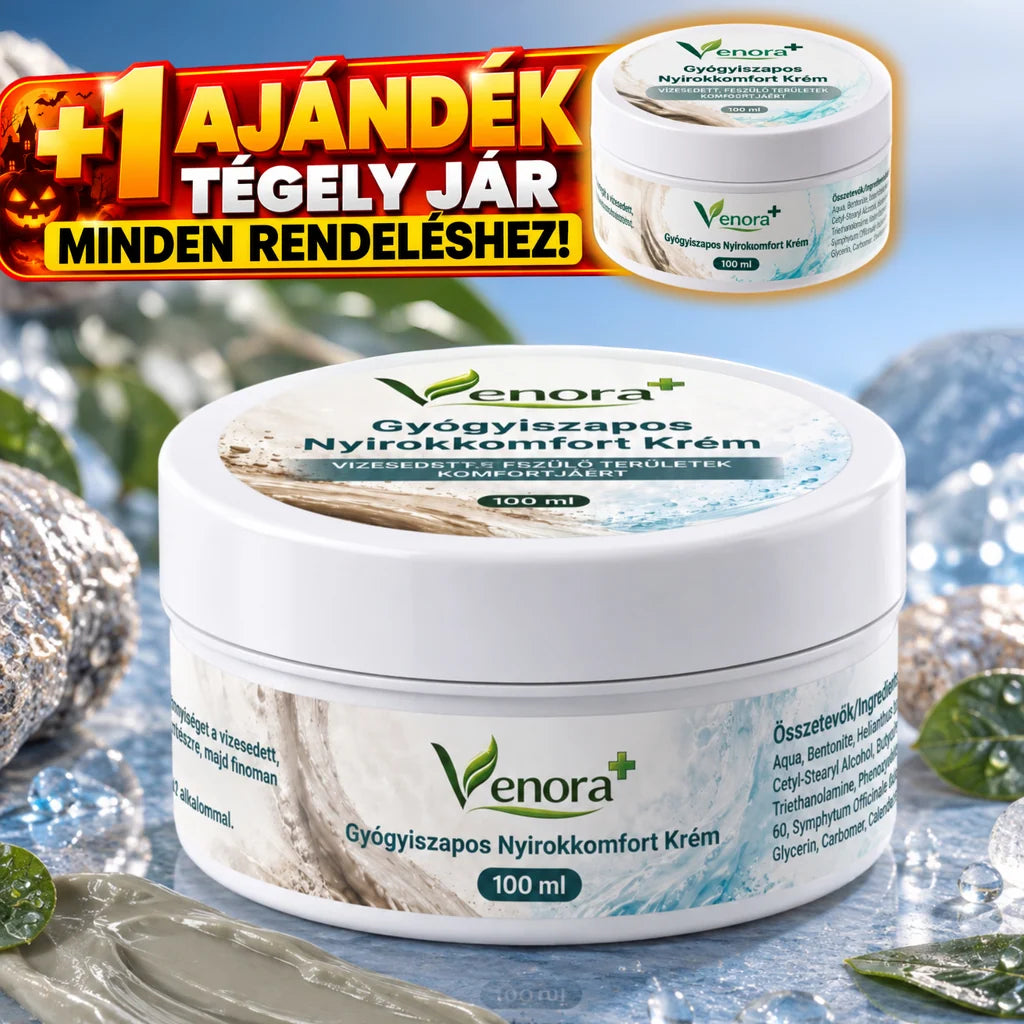 Gyógyiszapos Nyirokkomfort Krém + 1 Ajándék Nyirokkomfort Krém