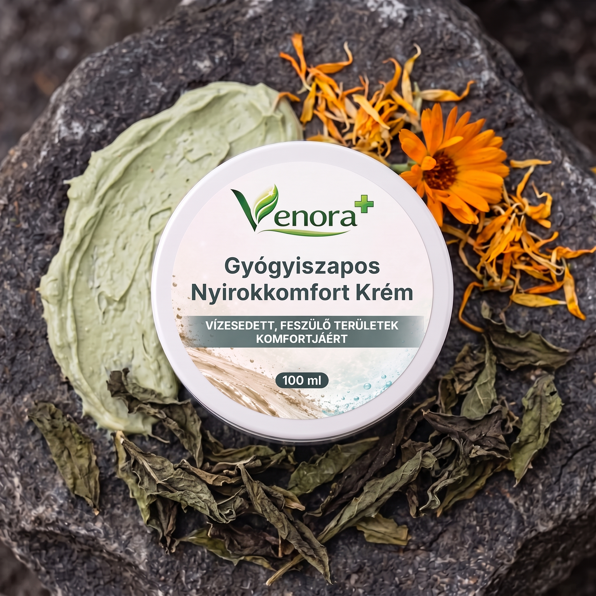 Gyógyiszapos Nyirokkomfort Krém