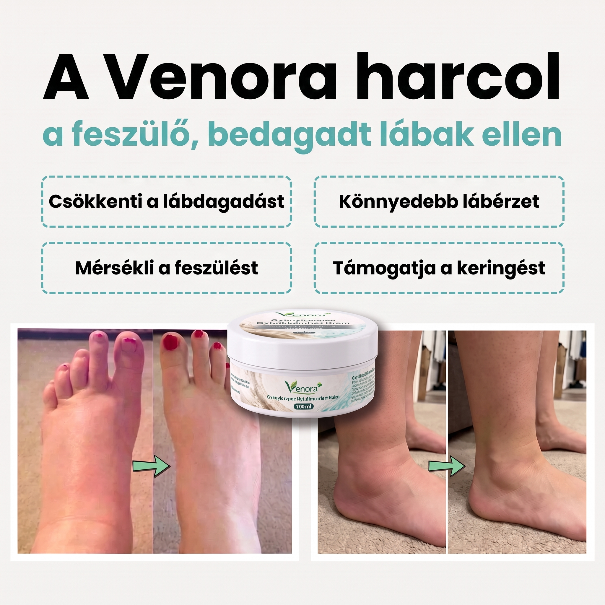 Gyógyiszapos Nyirokkomfort Krém