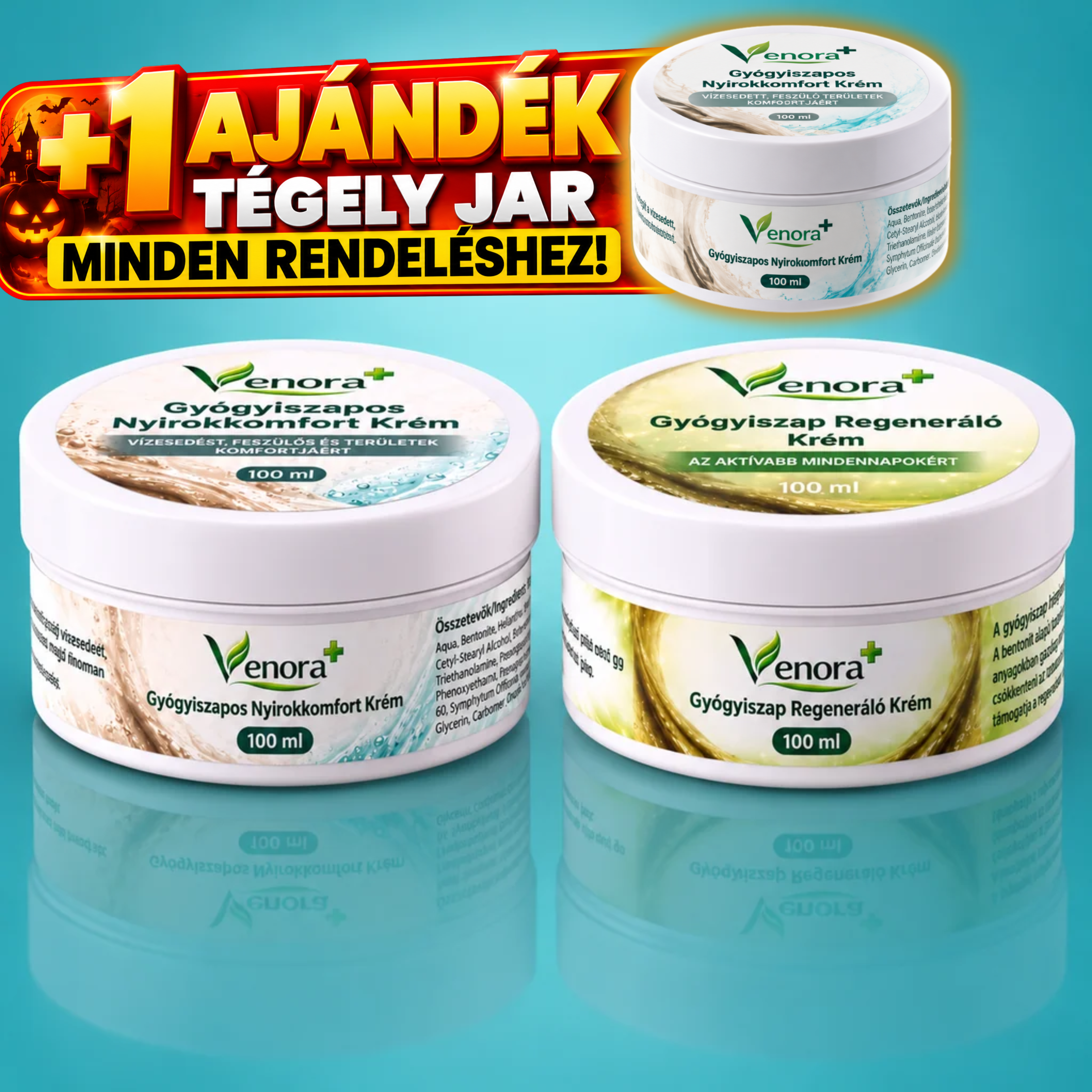 Nyirokkomfort & Ízület Csomag + 1 Ajándék Nyirokkomfort Krém