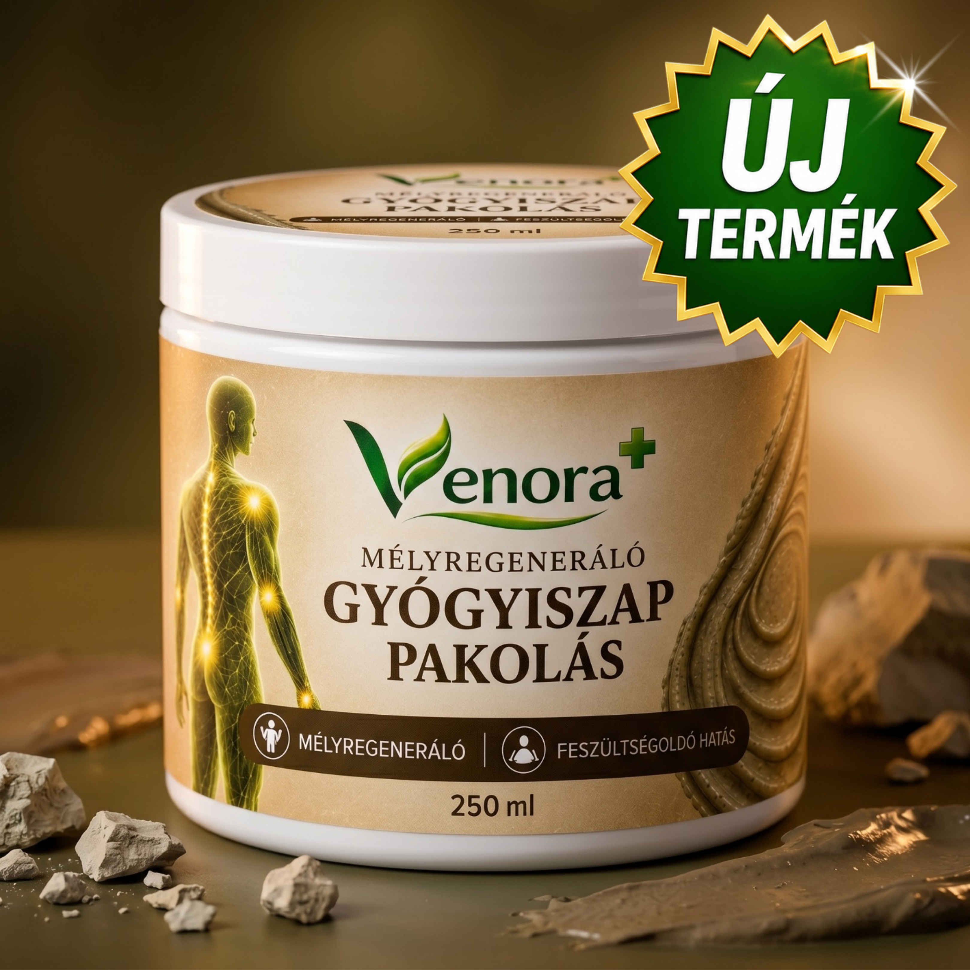 Mélyregeneráló Gyógyiszap Pakolás