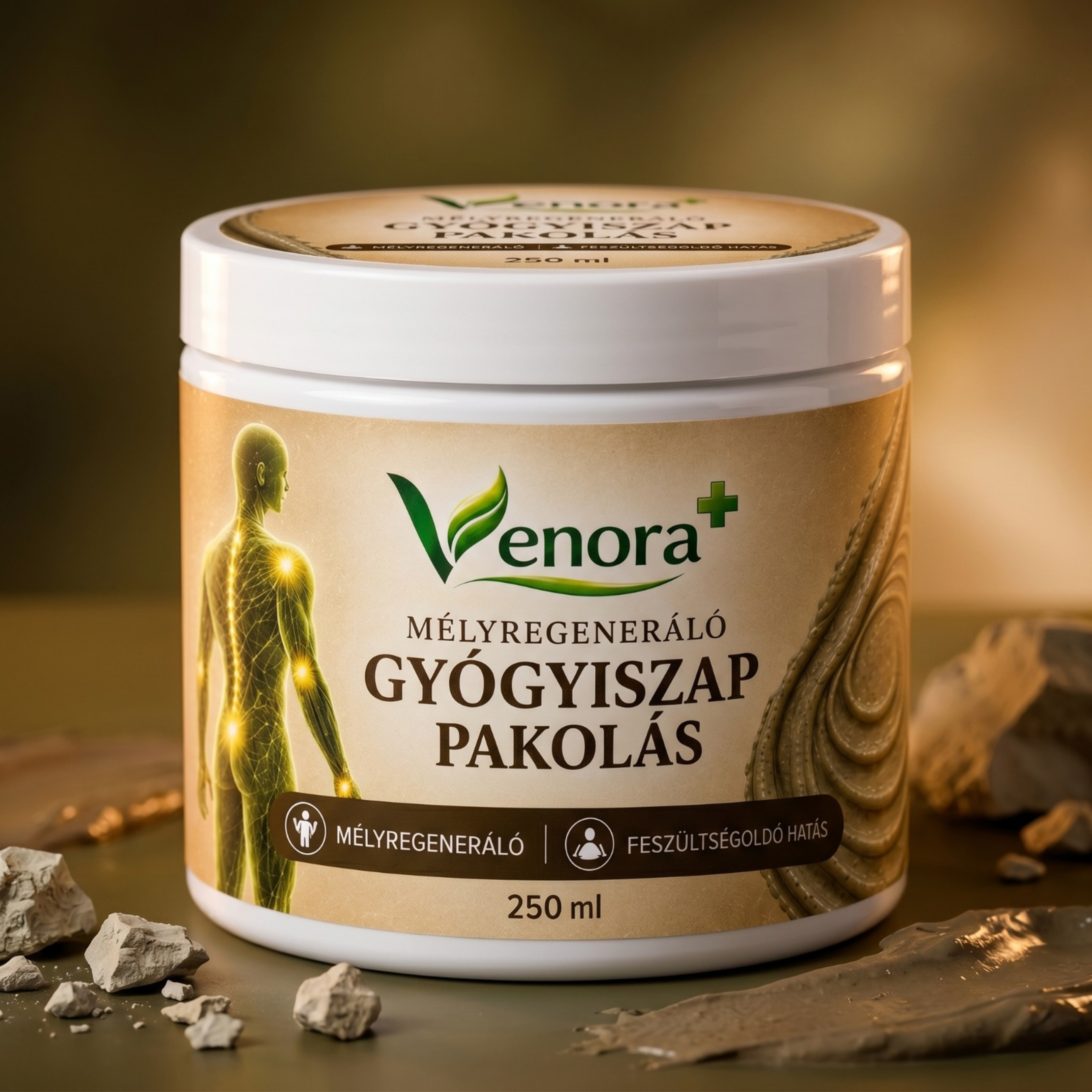 Mélyregeneráló Gyógyiszap Pakolás