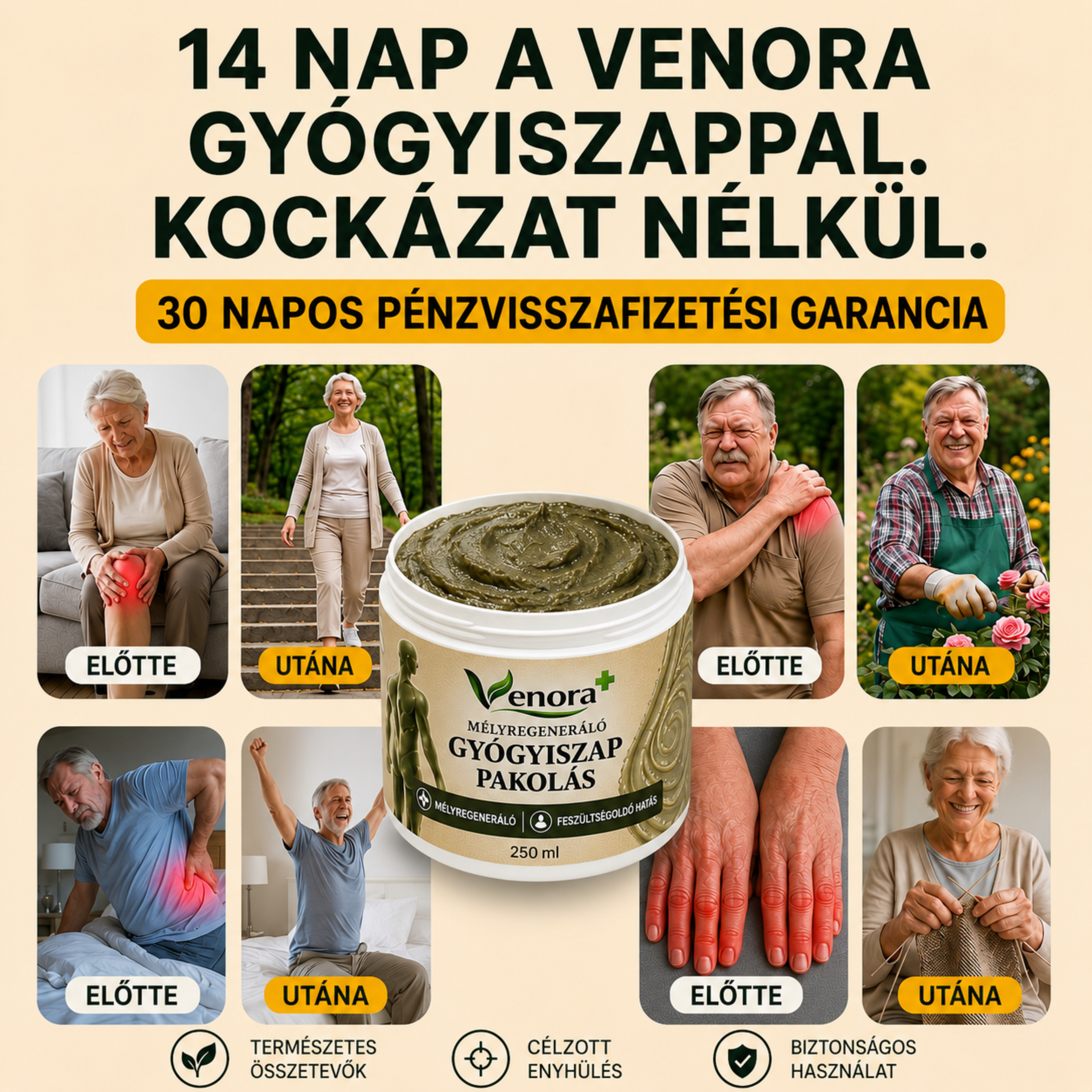 Mélyregeneráló Gyógyiszap Pakolás